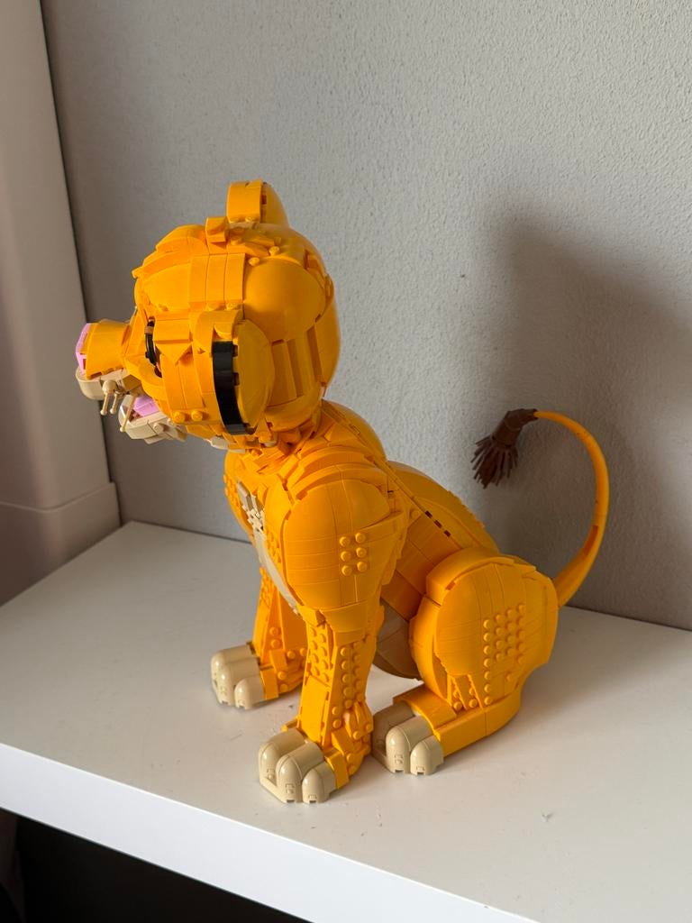 LEGO Disney Simba de Leeuwenkoning (43247), Ophalen, Lego, Zo goed als nieuw, Compleet