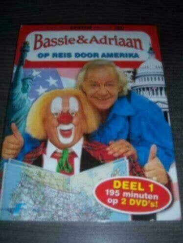 Bassie en Adriaan Reis door Amerika 1 (2-disc) goede staat , Avontuur, Verzenden, Alle leeftijden, Nederlands