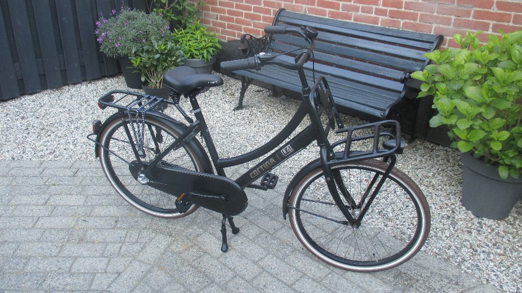 cortina  meisjes  fiets  26  inch, en een bike  26  inch., Fietsen en Brommers, Fietsen | Meisjes, Ophalen, Gebruikt, 26 inch of meer