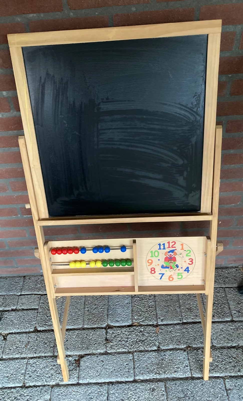 Krijt en whitebord schoolbord, Ophalen, Mobiel, Gebruikt, Whiteboard