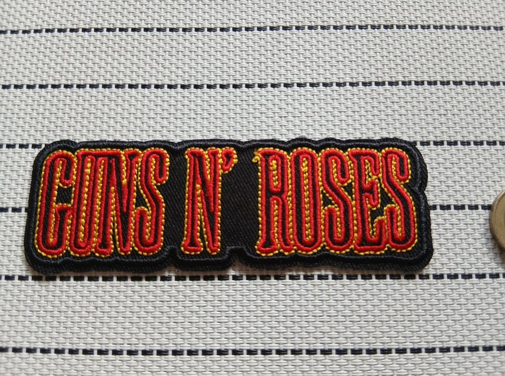 Guns N' Roses nieuwe patch 45, Ophalen of Verzenden, Nieuw, Kleding