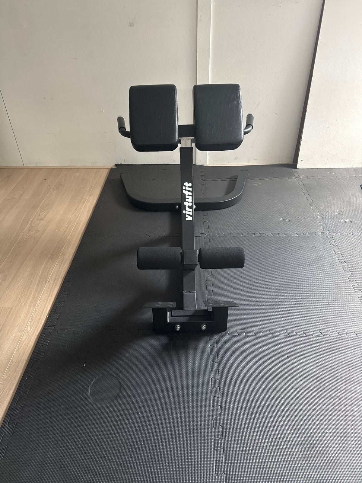 VirtuFit Hyperextensie Bank - Rugtrainer, Sport en Fitness, Fitnessapparatuur, Ophalen, Rug, Overige typen, Zo goed als nieuw