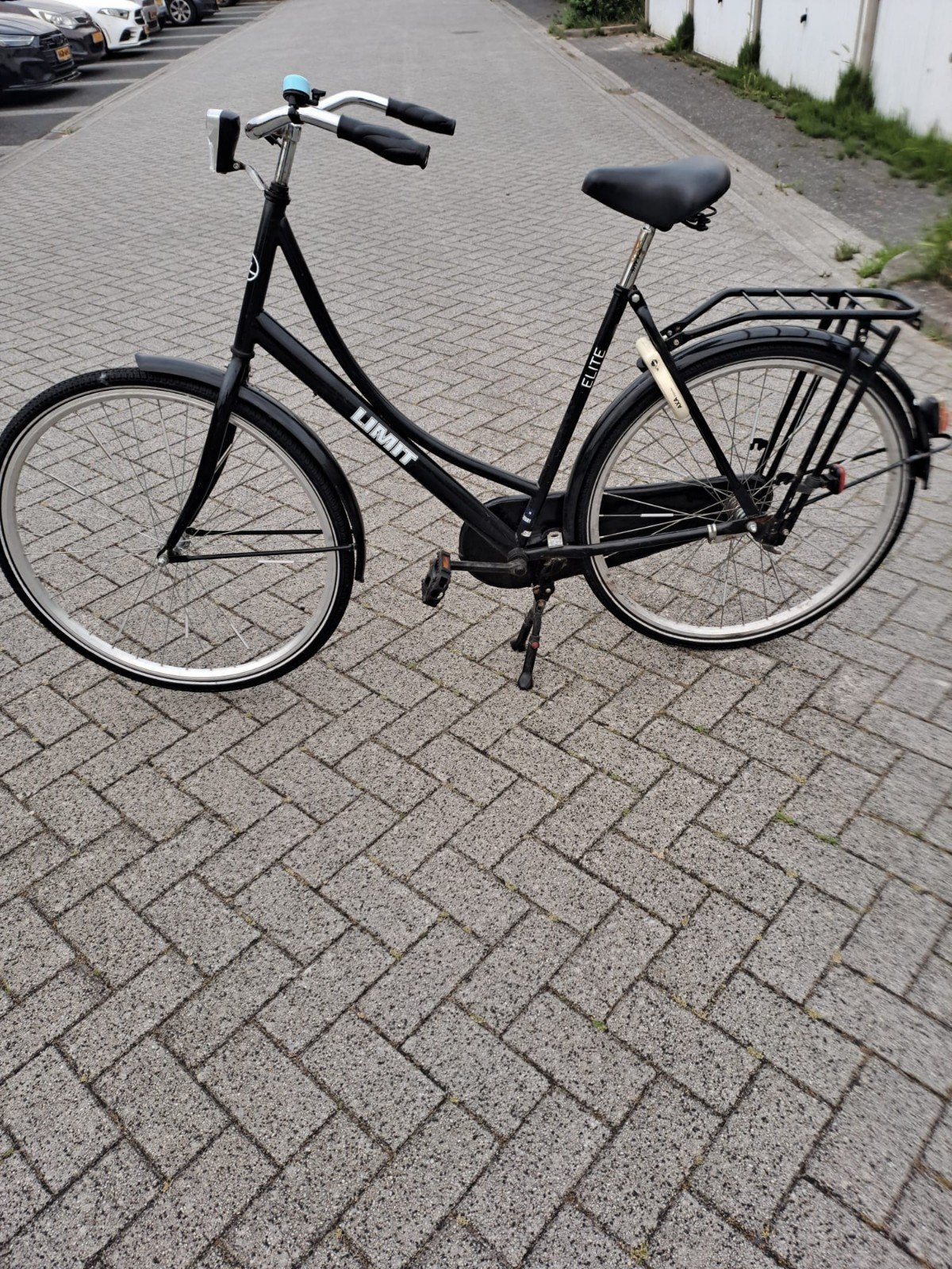 Nette Damesfiets Limit Elite met fietstassen lage instap, Fietsen en Brommers, Fietsen | Dames | Omafietsen, Ophalen, Gebruikt