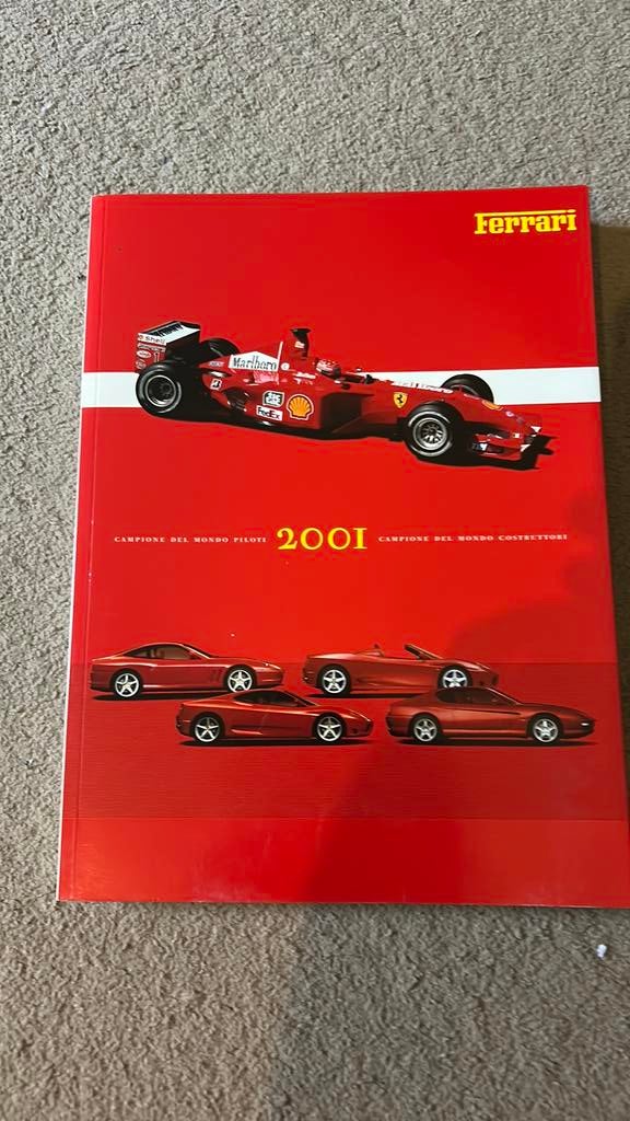 Ferrari jaarboek 2001, Ophalen of Verzenden, Zo goed als nieuw, Ferrari