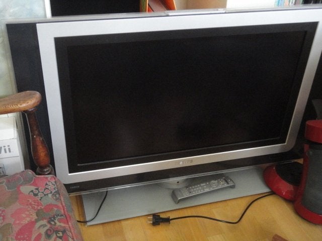 PHILIPS flat TV CINEOS AMBI LIGHT + afstandsbediening + boek, Ophalen, Philips, Gebruikt, 50 Hz