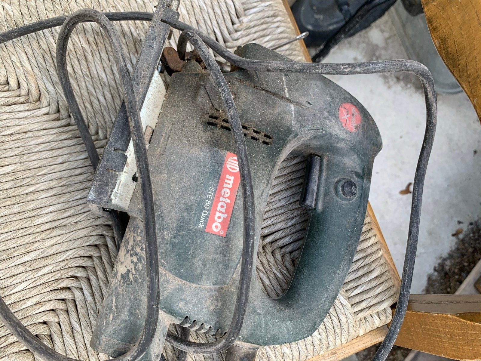 Metabo STE 80 Quick Decoupeerzaag - Gebruikt, Doe-het-zelf en Verbouw, Gereedschap | Zaagmachines, Ophalen, Gebruikt, Decoupeerzaag