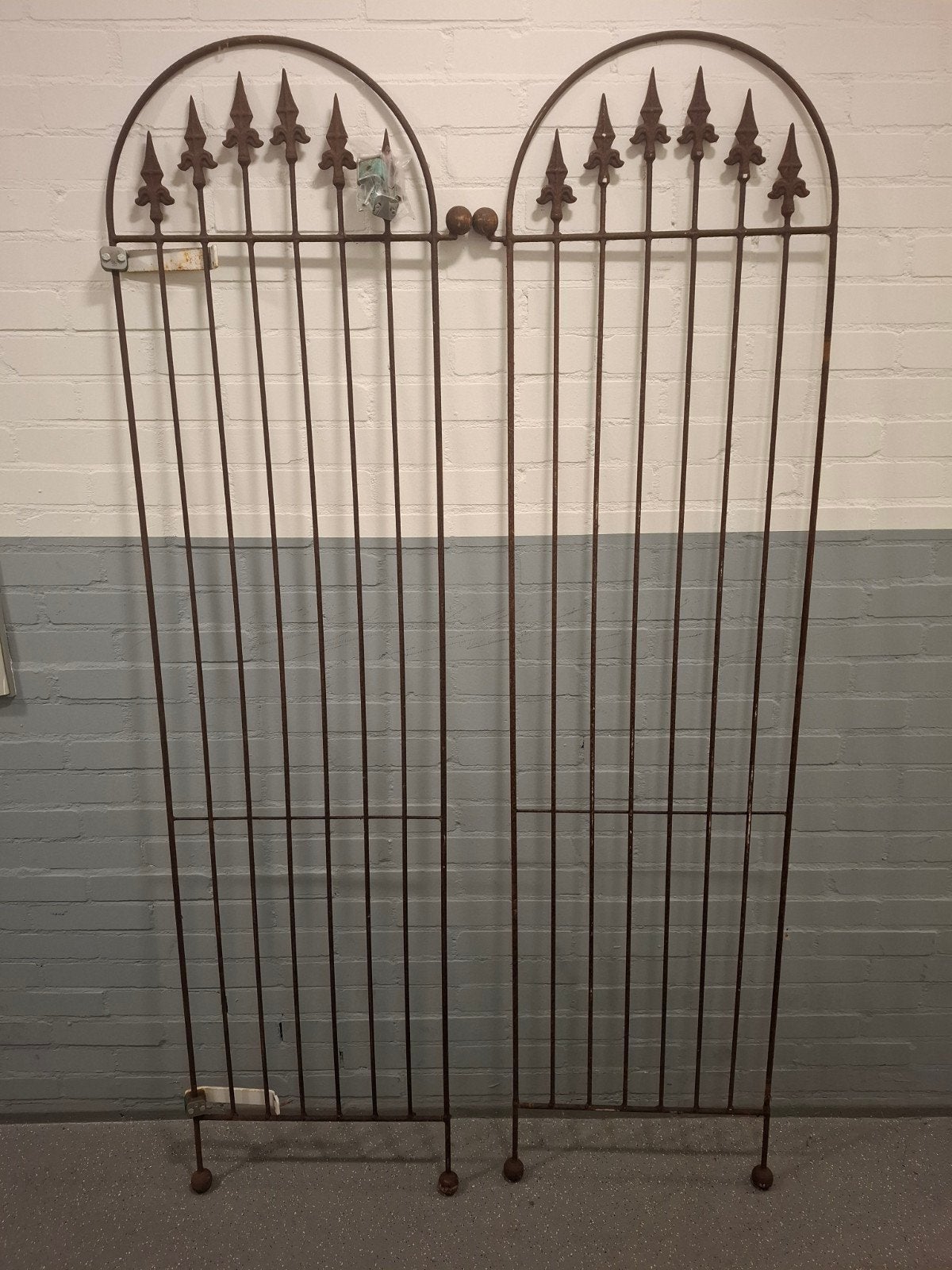 Brocante ijzeren tuinhek, Antiek en Kunst, Ophalen