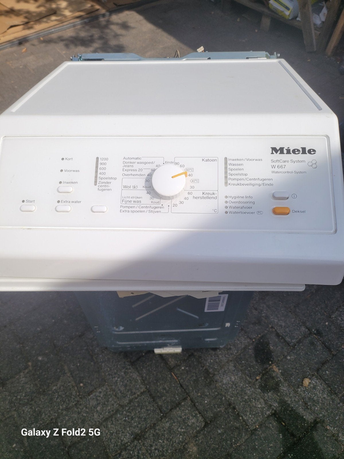 miele W 667 bovenlader onderdelen, Witgoed en Apparatuur, Ophalen, Zo goed als nieuw