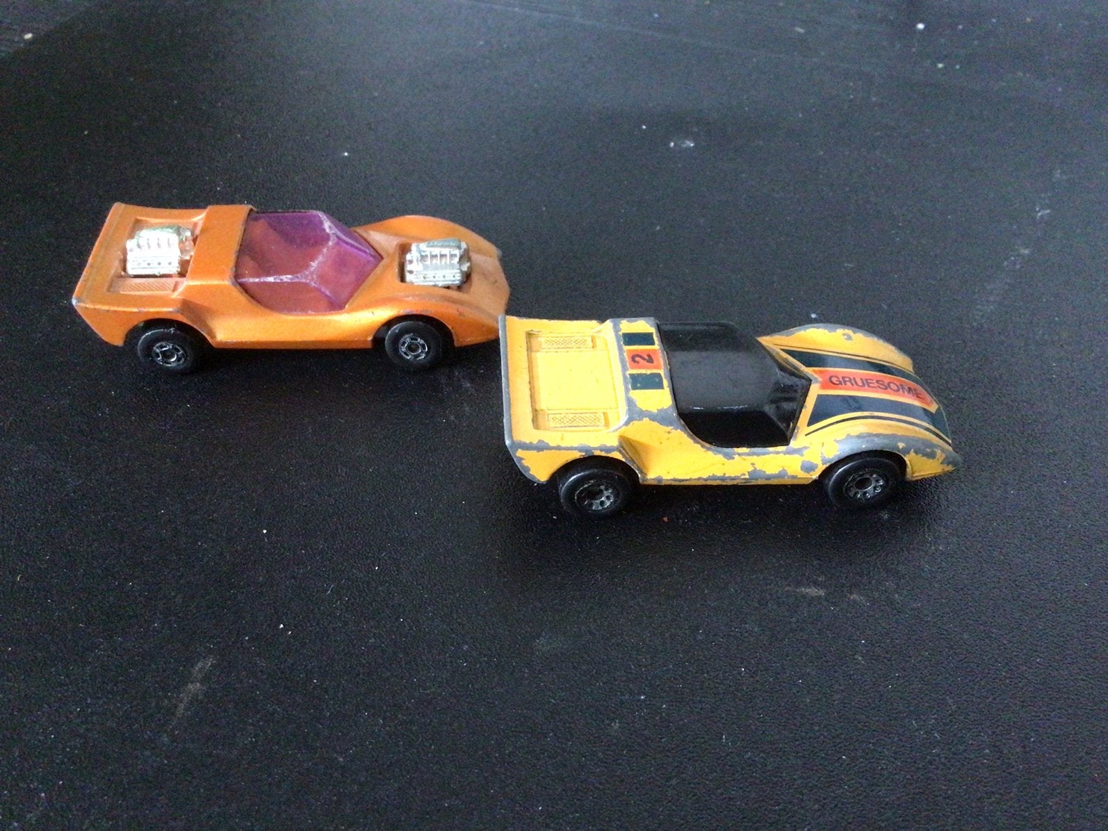 Matchbox super gt en twosome growesome autotjes, Ophalen of Verzenden, Zo goed als nieuw, Auto, Matchbox