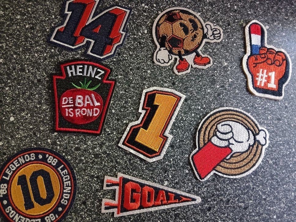 Juichjack emblemen jumbo, Verzamelen, Supermarktacties, Jumbo, Ophalen of Verzenden