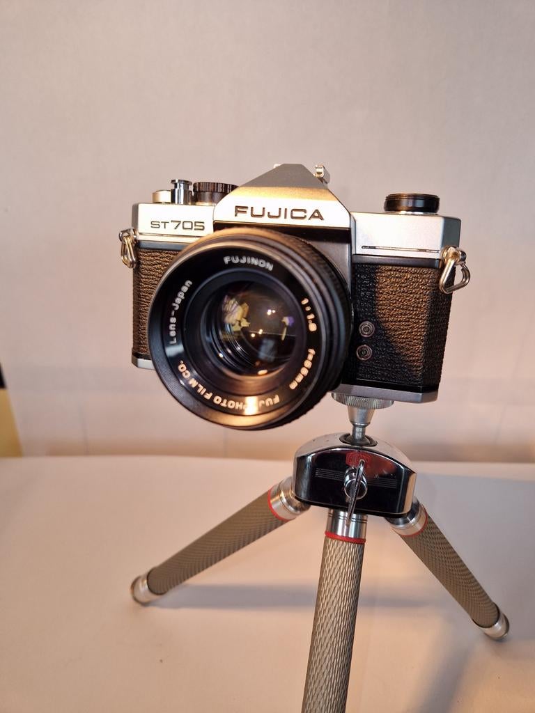 Fujica st 705 analoge fotocamera, Ophalen of Verzenden, Gebruikt, Spiegelreflex, Fuji