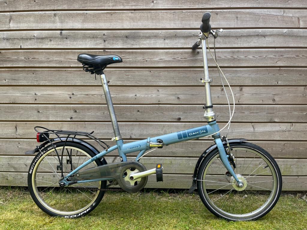 Dahon vouwfiets 3 versnellingen, Fietsen en Brommers, Fietsen | Vouwfietsen, Ophalen, Gebruikt, Versnellingen, Totaal opvouwbaar
