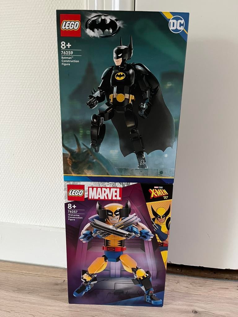 Lego marvel, dc 76257 en 76259 nieuw sealed, Marvel, Lego, Nieuw, Ophalen of Verzenden