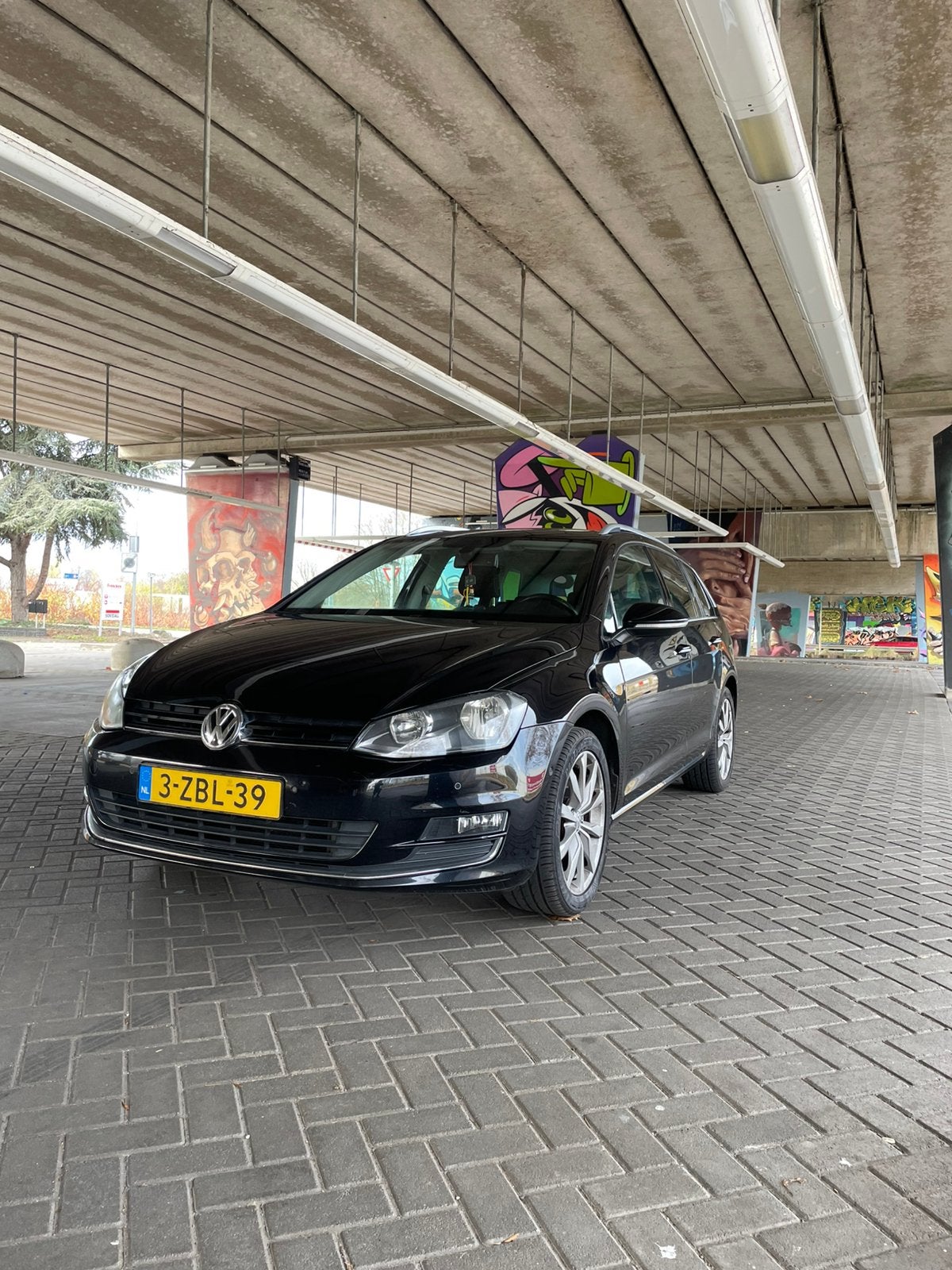 Golf 7 Variant, Auto's, Volkswagen, 4 cilinders, Alcantara, Zwart, Stationwagon
