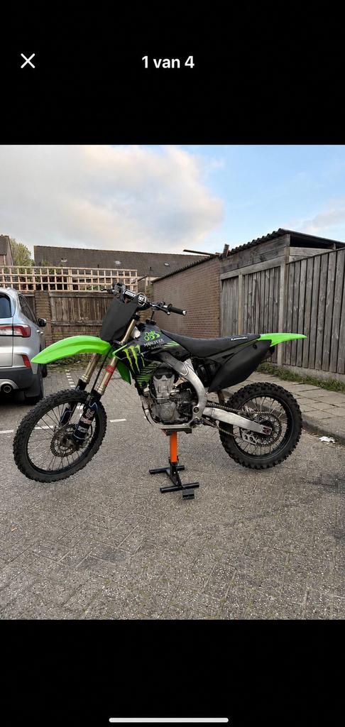 Kawasaki KX 450cc, Fietsen en Brommers, Brommers | Crossbrommers, Zo goed als nieuw, Overige merken, Ophalen of Verzenden