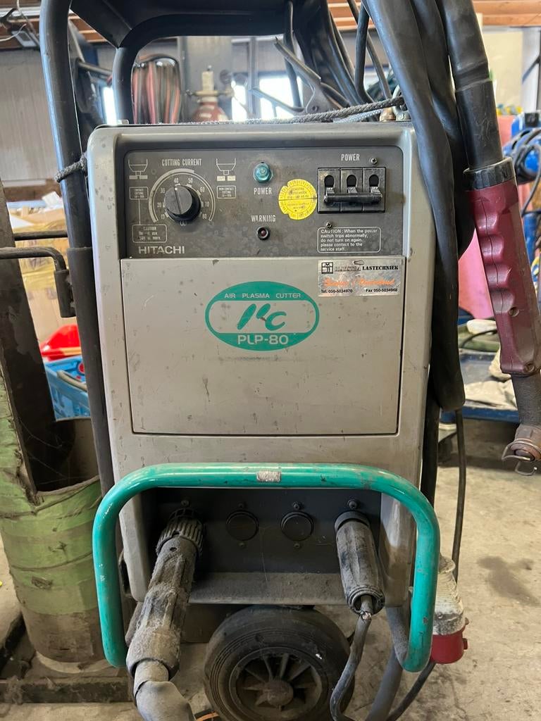 Plasmasnijder, 100 liter of meer, Ophalen, Zo goed als nieuw, Minder dan 200 liter/min