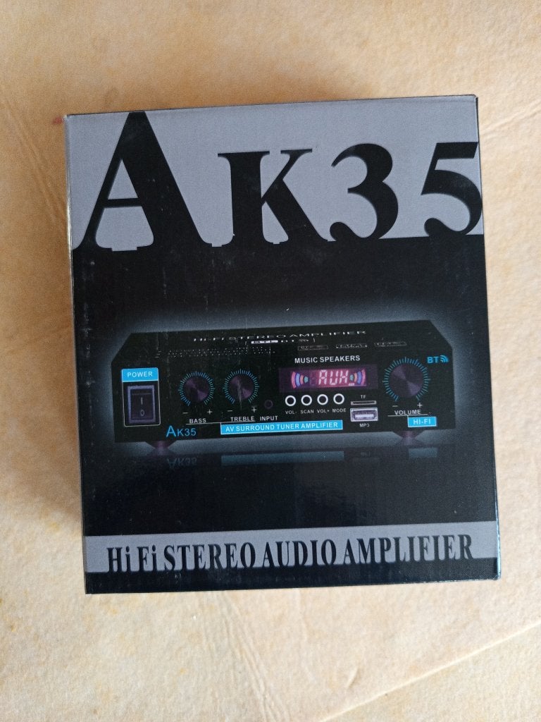 Stereo amplifier, Audio, Tv en Foto, Verzenden, Nieuw, 120 watt of meer, Overige merken