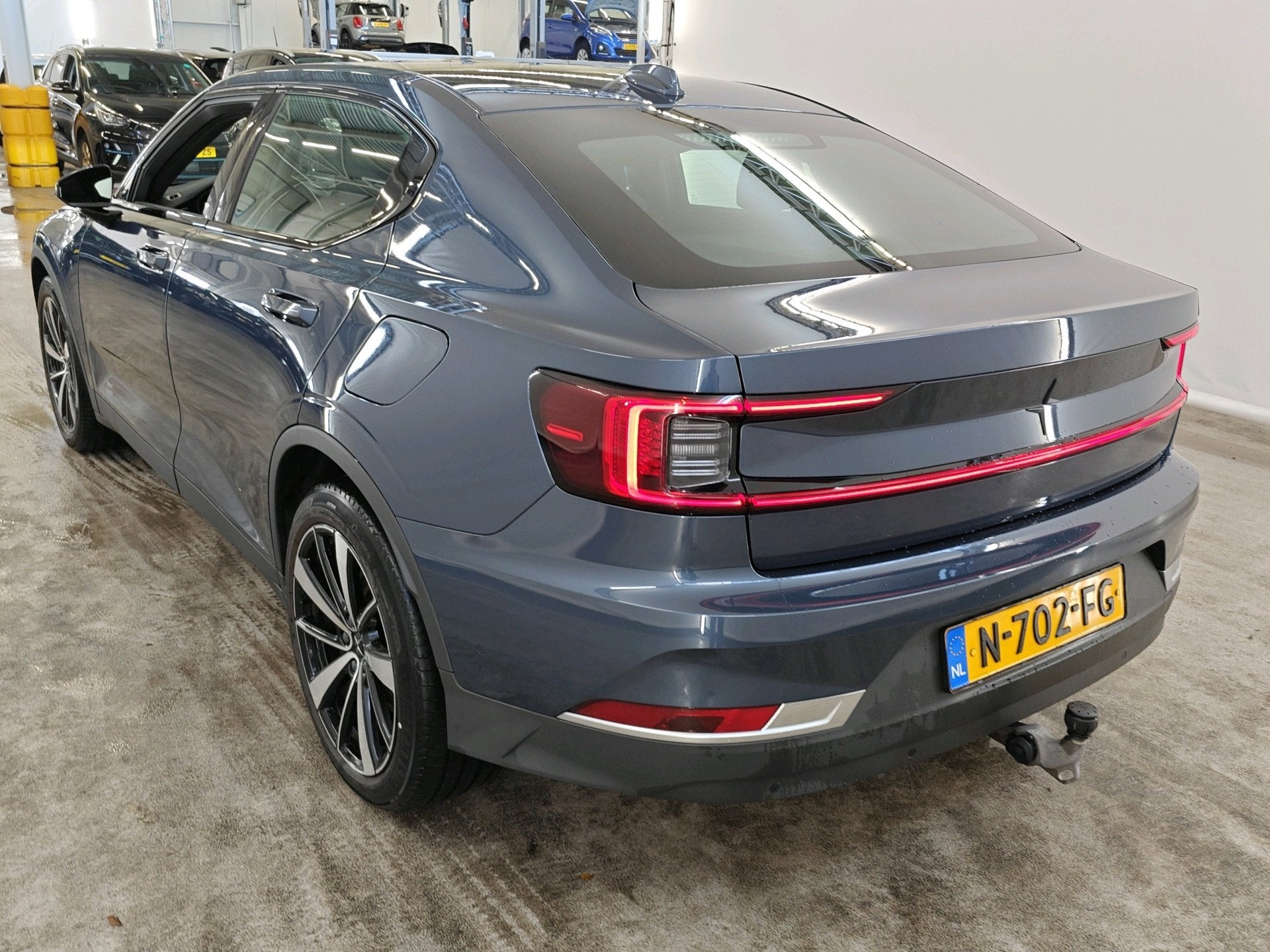 Polestar 2 78 kWh 231pk Long Range Single Motor | SOH 91% |, Auto's, Polestar 2, Gebruikt, Zwart, Blauw