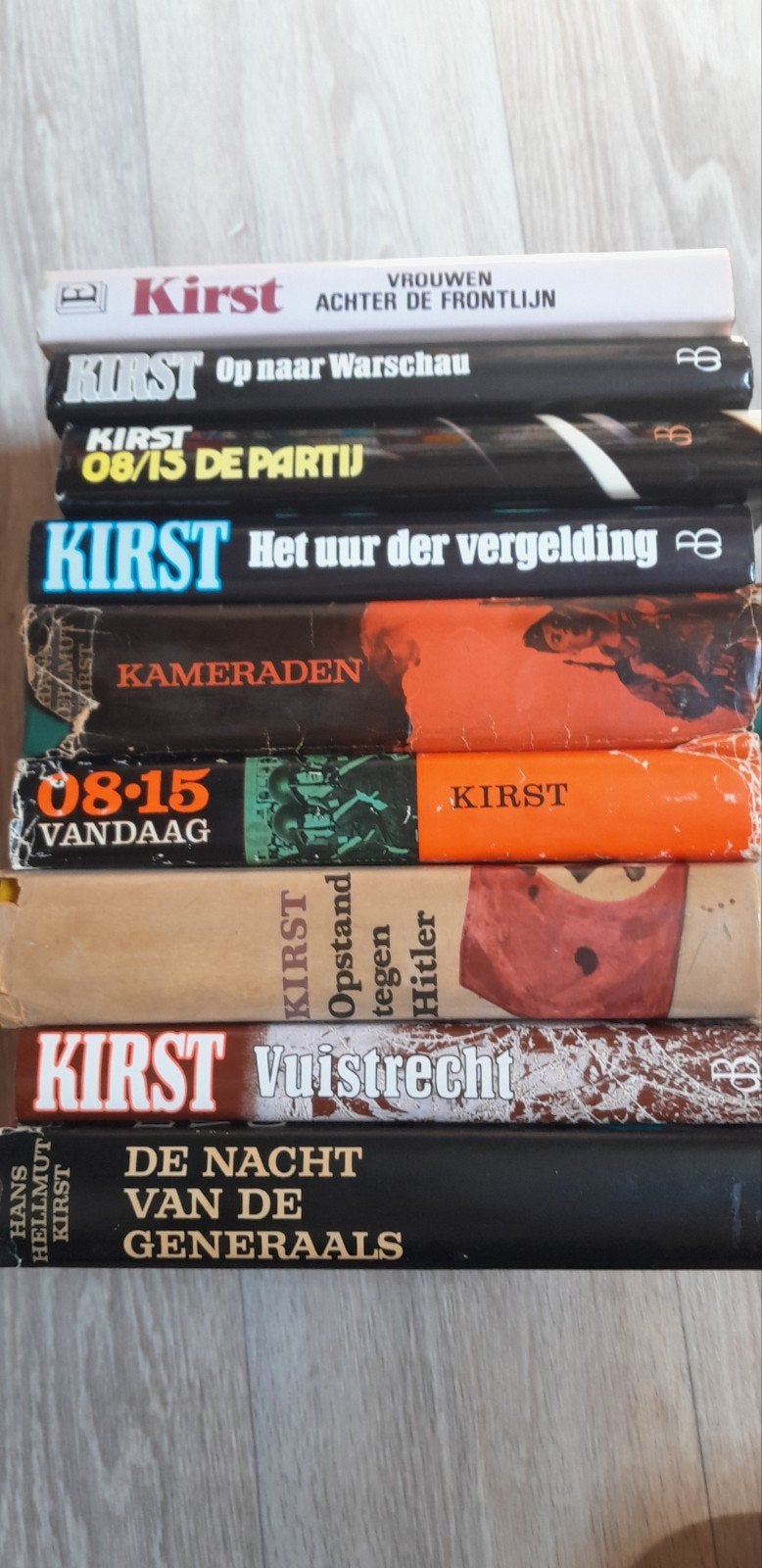 Oorlogsboeken Hans Hellmut Kirst, Boeken, Hans Hellmut Kirst, Ophalen of Verzenden, Algemeen, Tweede Wereldoorlog