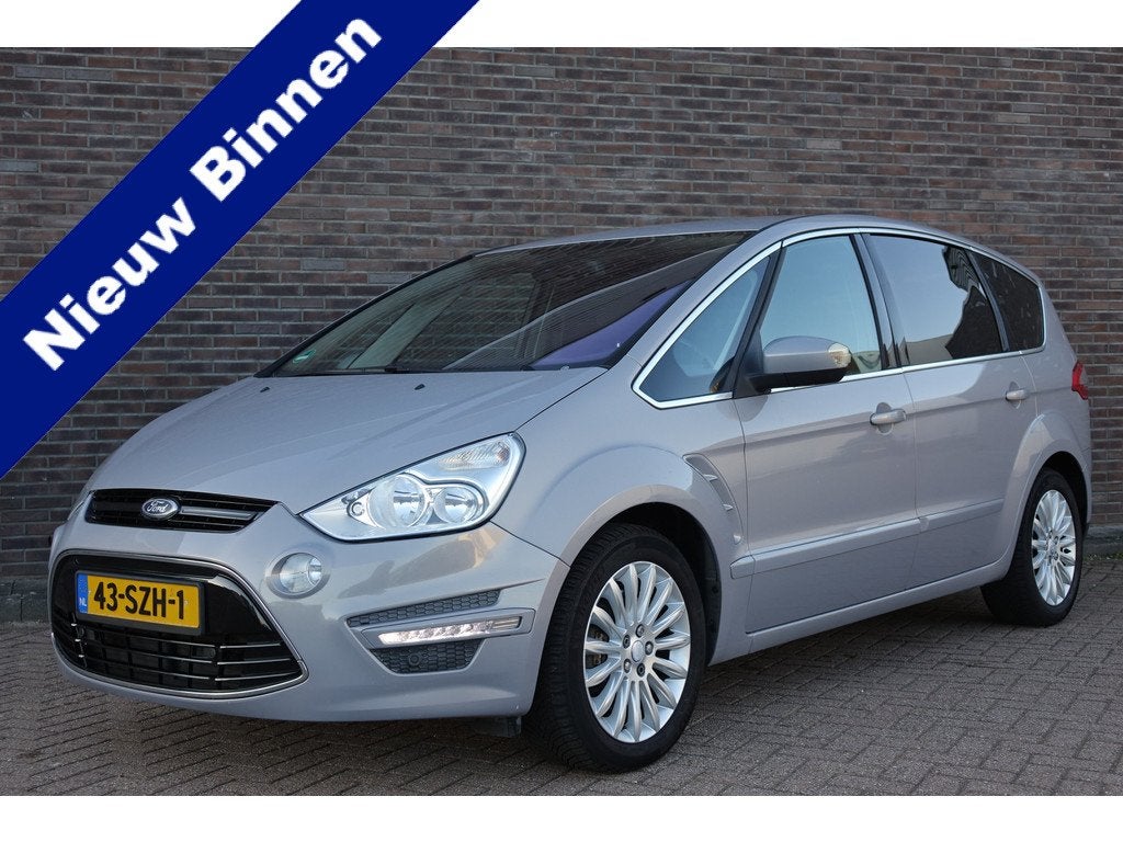 Ford S-Max 2.0 EcoBoost Titanium 5 zits Automaat prachtige a, Auto's, Ford, Bedrijf, Te koop, S-Max, ABS, Airconditioning, Alarm