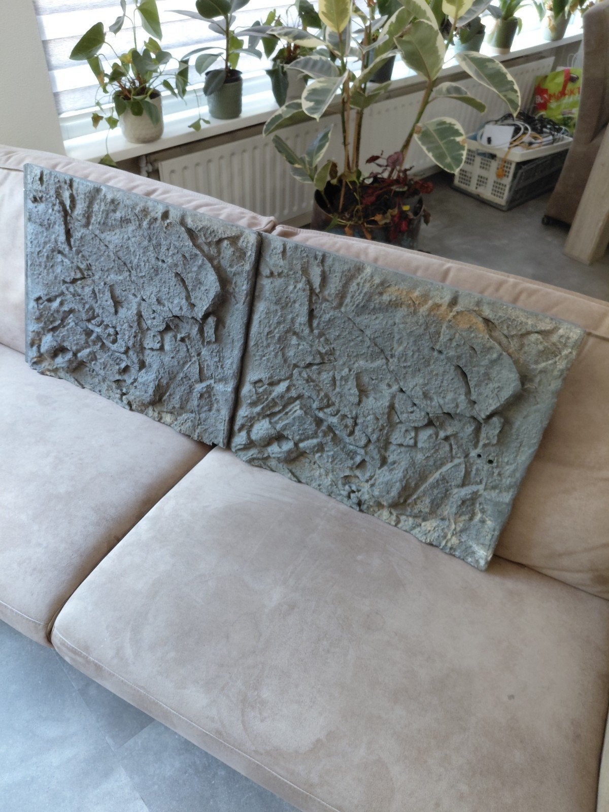 juwel achterwand 120x 50cm    ( 2x.....60x50), Ophalen of Verzenden, Zo goed als nieuw, Decoratie, Juwel