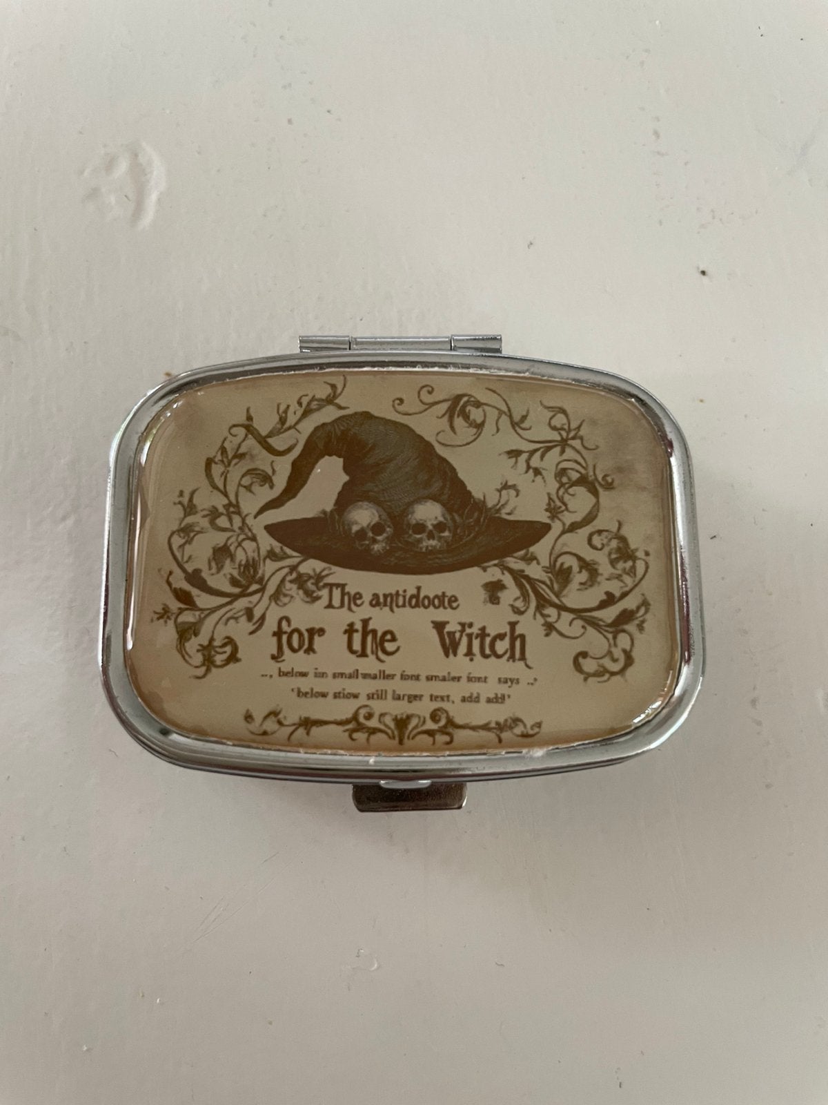 Pillendoosje voor de heks/wich, Verzamelen, Ophalen of Verzenden, Nieuw