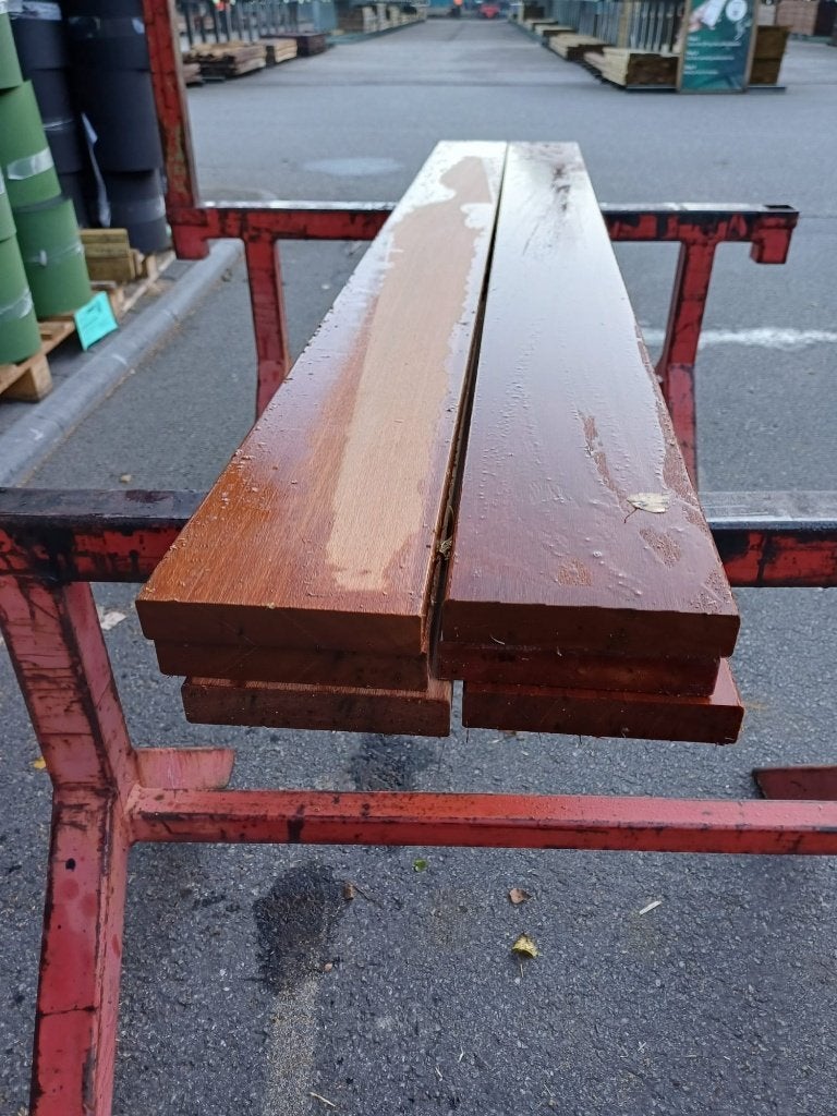 hardhouten planken 28x145mm 170cm nr. 800, Ophalen, 250 cm of meer, Planken, Hardhout