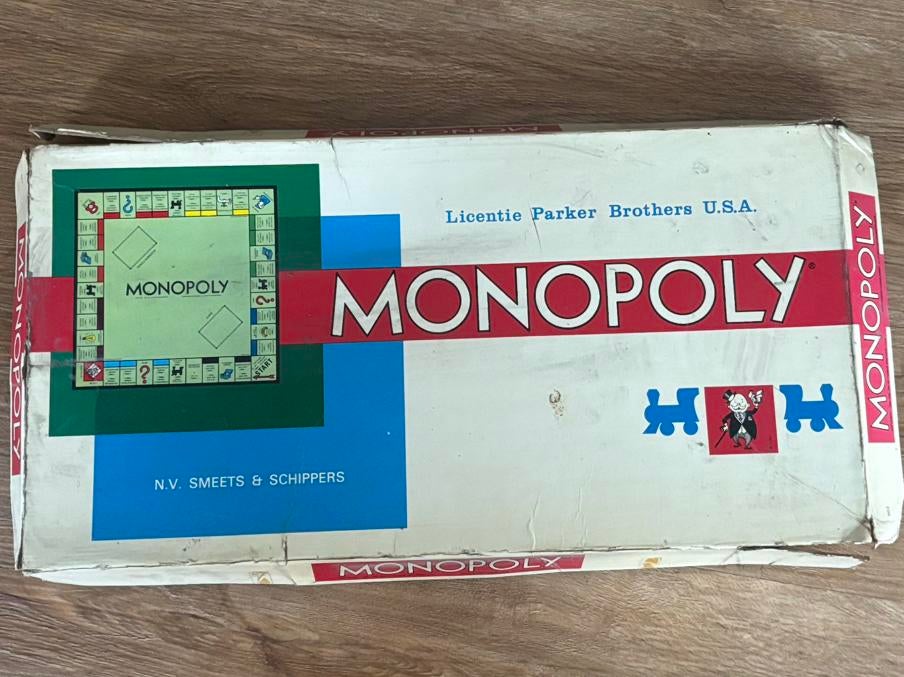 Oud monopoly, Vijf spelers of meer, Ophalen, Gebruikt