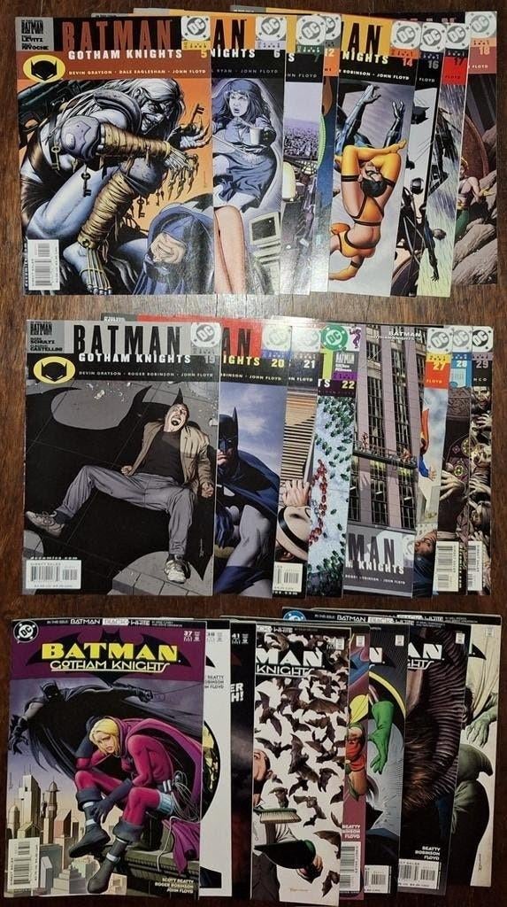 24x Batman  Gotham Knights 5 -7 12 14 16-22  24 27-29 37 etc, Verzenden, Zo goed als nieuw, Amerika