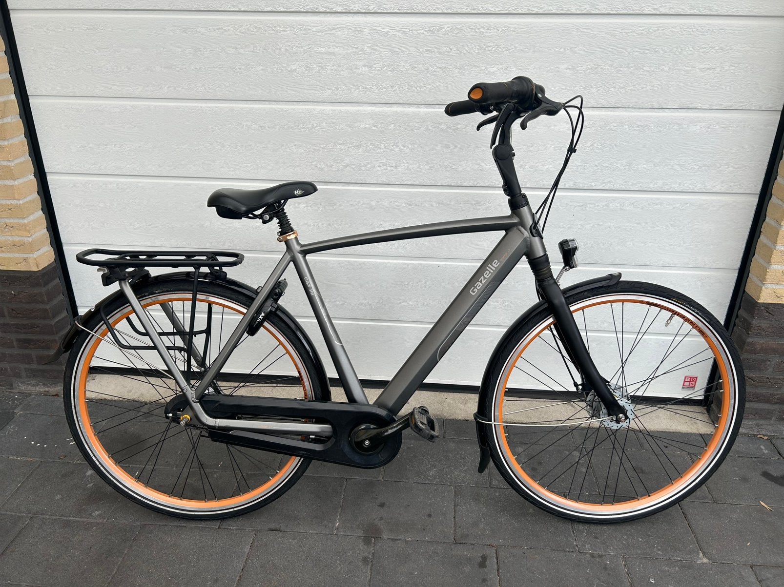 Gazelle Orange C7 Herenfiets Z.G.A.N., Ophalen, Versnellingen, Zo goed als nieuw, 57 tot 61 cm