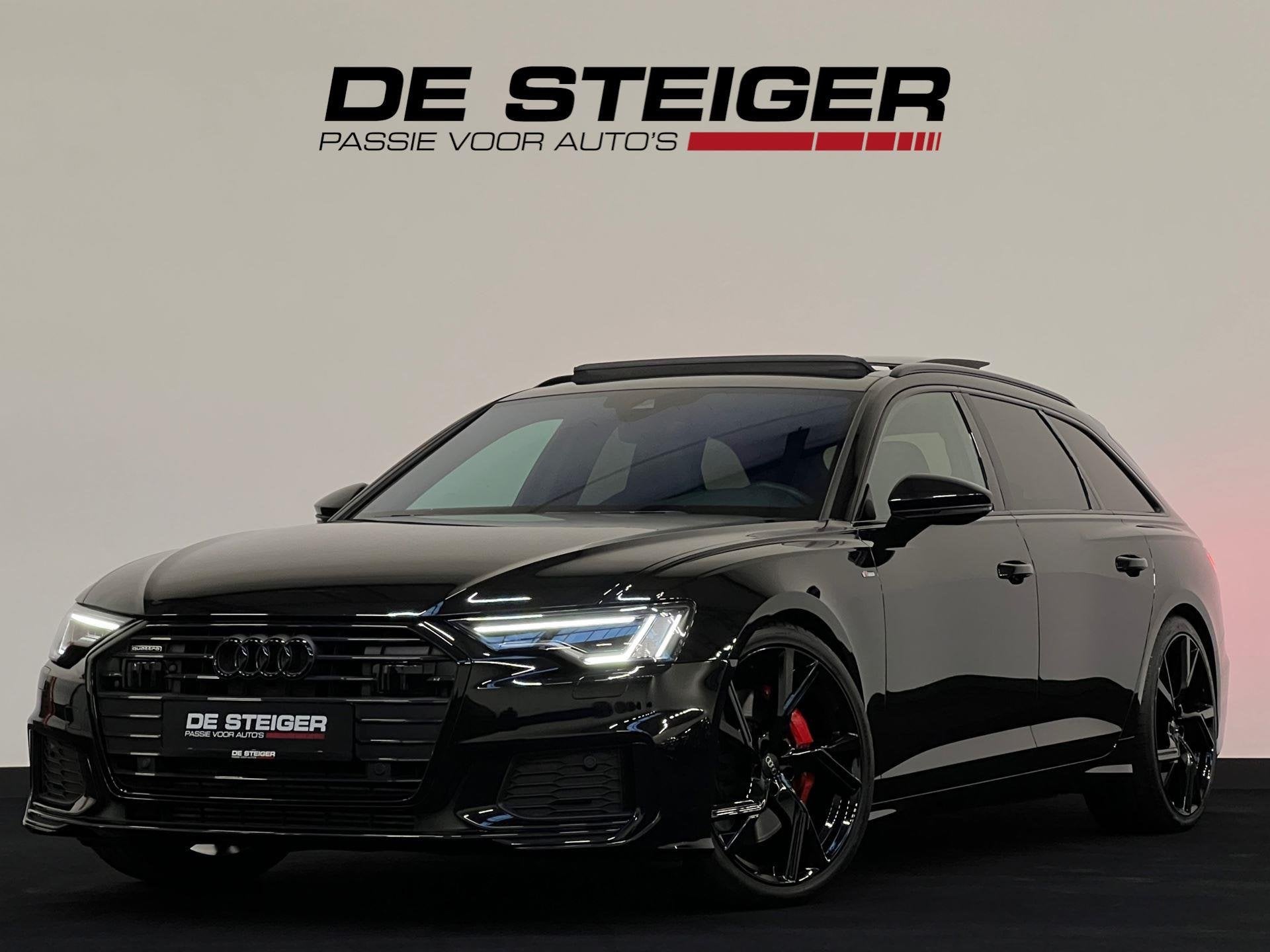 Audi A6 Avant 55 TFSI e quattro S Line S6 Competition ACC Pa, Automaat, Dealer onderhouden, Gebruikt, Zwart