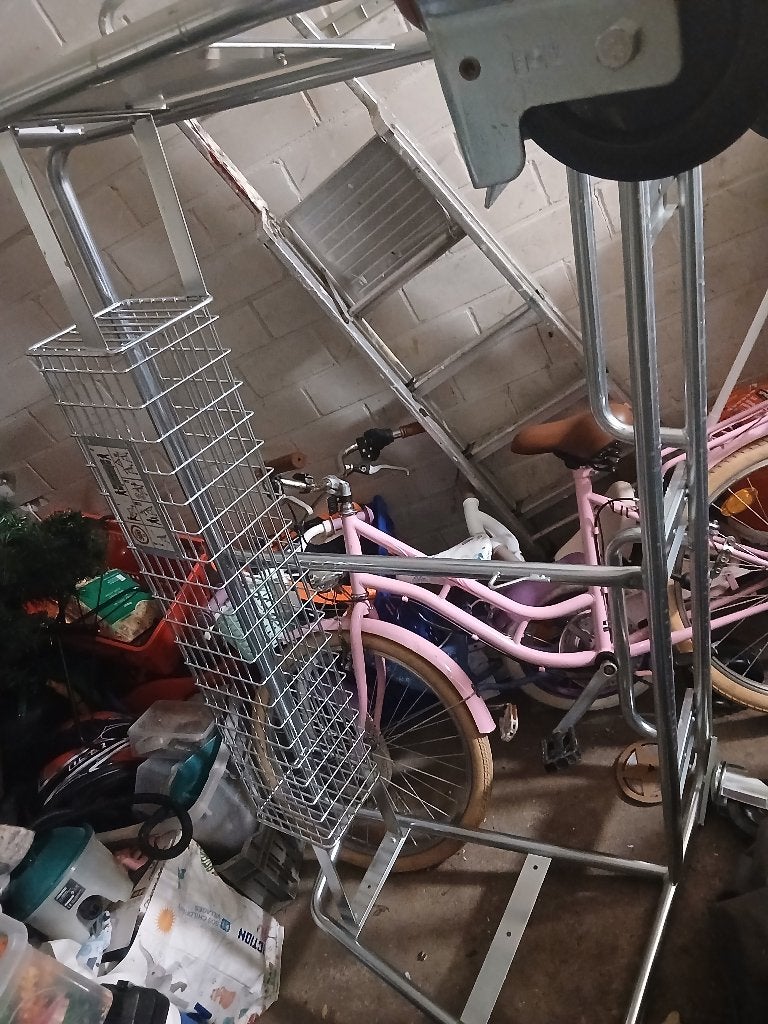 Platen wagen/kar, Doe-het-zelf en Verbouw, Metalen, Ophalen, Zo goed als nieuw