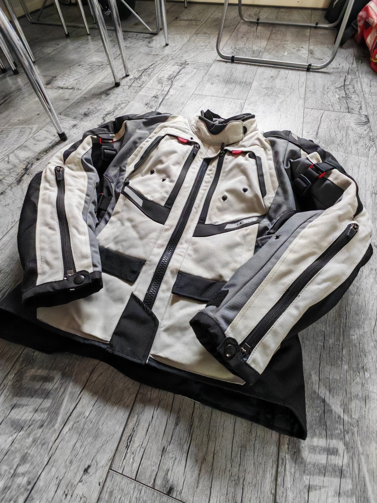 4 seizoen dames motorjas, van Clover.., Motoren, Ophalen of Verzenden, Tweedehands, Dames, Jas | textiel