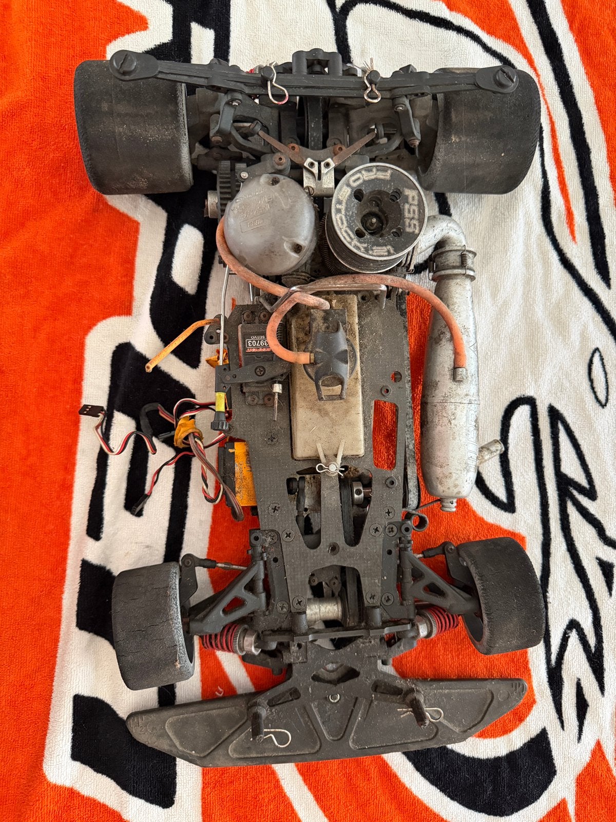 Serpent 960 vintage weg is weg nu 199,95, Hobby en Vrije tijd, Modelbouw | Radiografisch | Auto's, B, Gebruikt, Ophalen of Verzenden