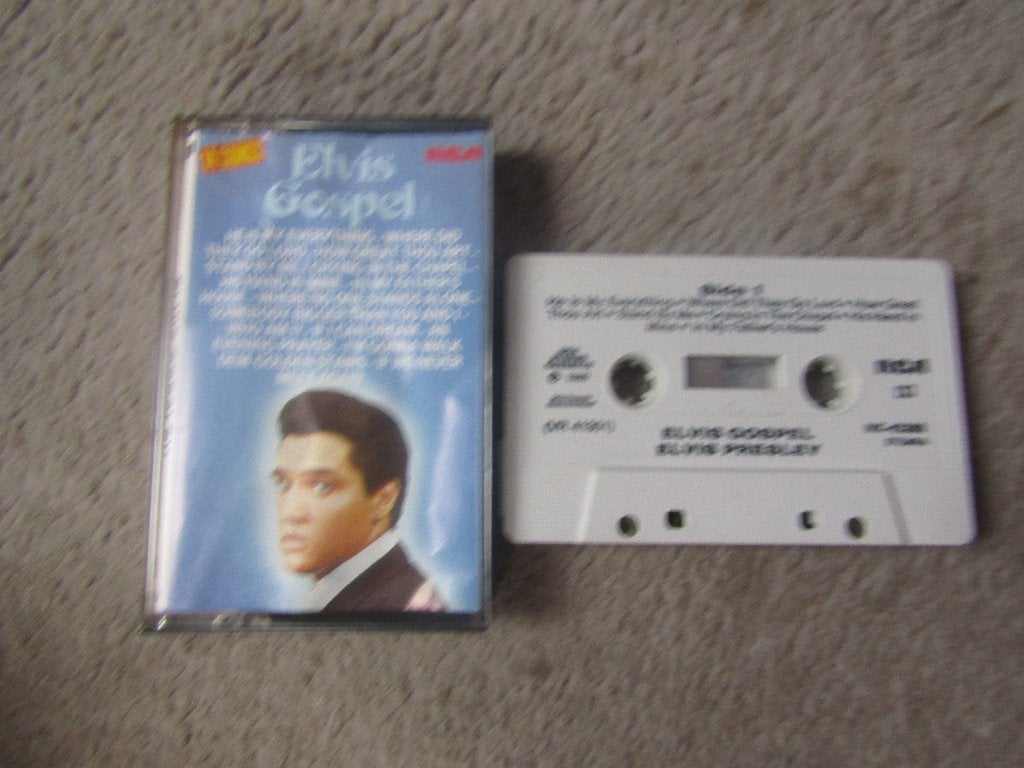 Cassette: Elvis - Gospel, Cd's en Dvd's, Cassettebandjes, Gebruikt, 1 bandje, Ophalen of Verzenden, Origineel