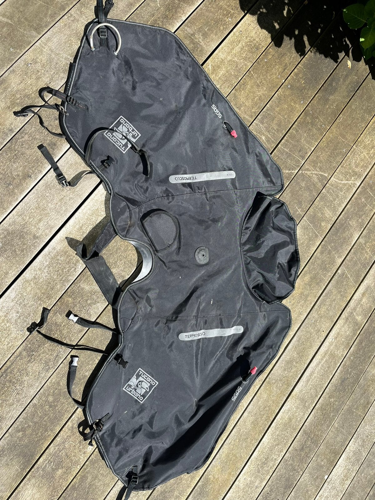 Beenkleed Tuscano Urbano voor Vespa scooter, Ophalen, Zo goed als nieuw