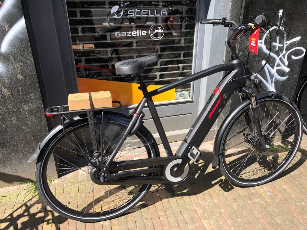 Fietshokje Houtplein: Amslod Newton Highland N7 D57 E-bike!, Niet ingevuld, Niet ingevuld, Nieuw, 57 tot 61 cm