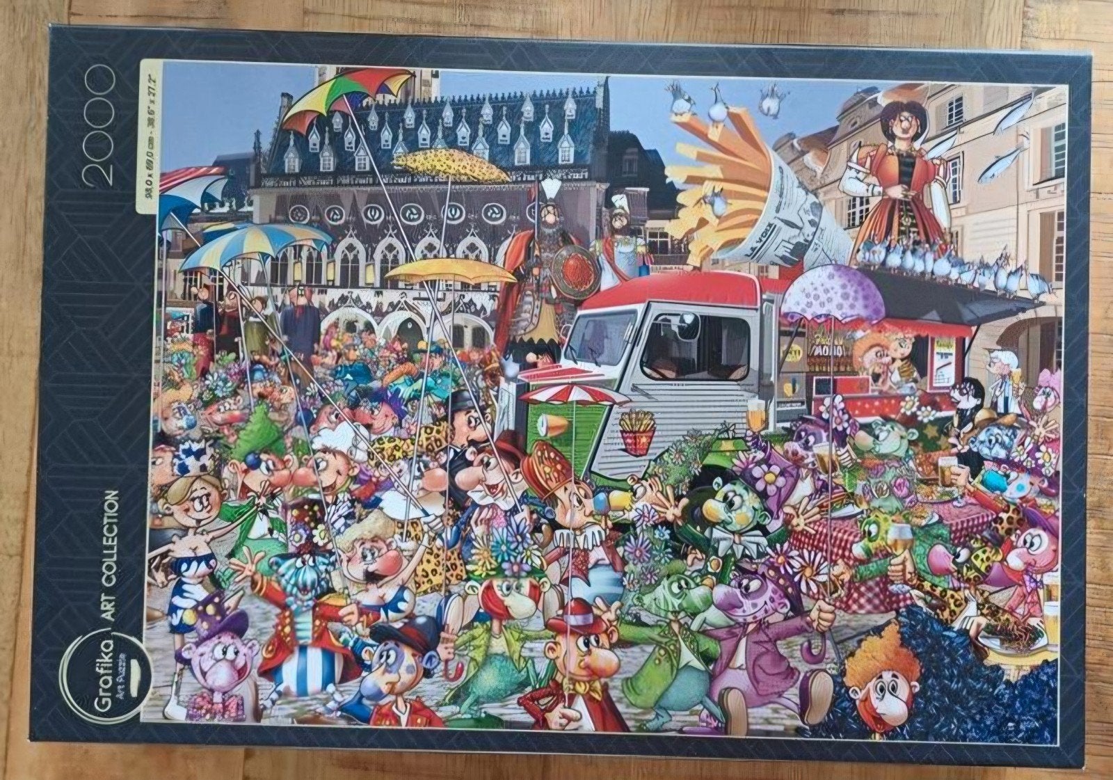 Puzzel 2000 stukjes, Ophalen, Meer dan 1500 stukjes, Zo goed als nieuw