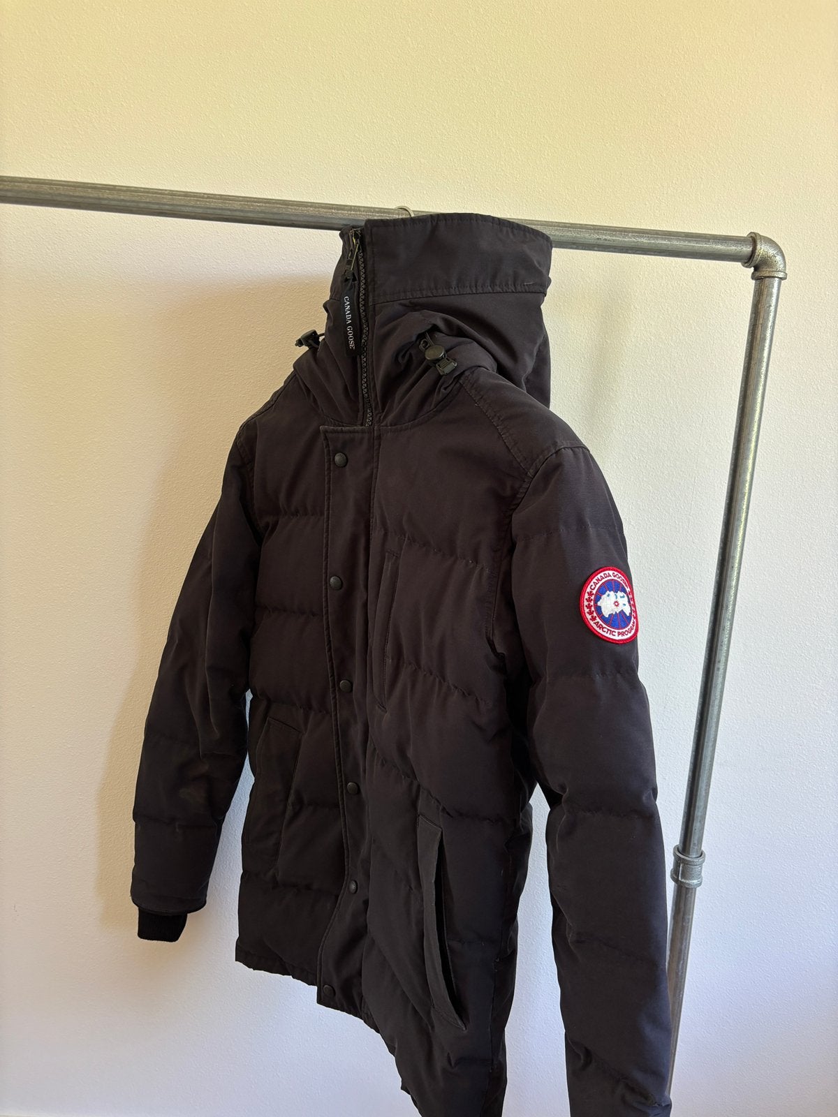 Canada goose carson parka maat Xs navy, Ophalen of Verzenden, Zo goed als nieuw, Maat 46 (S) of kleiner, Blauw