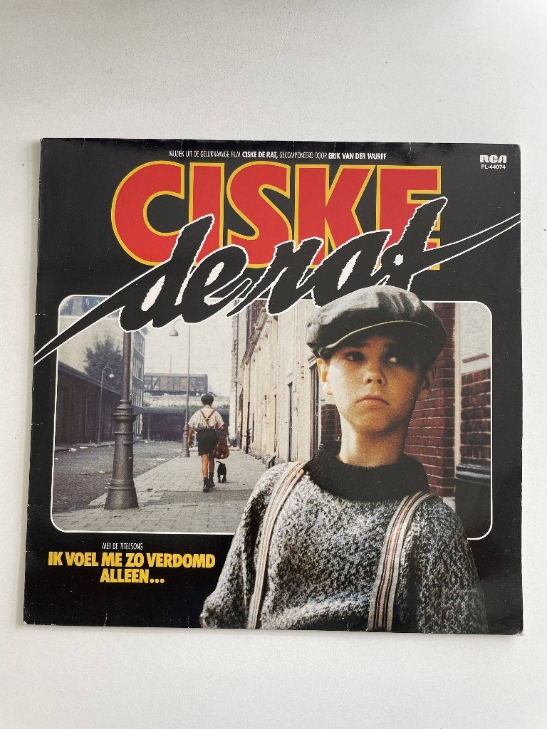 Ciske de rat voel mij zo verdomd alleen soundtrack LP vinyl, Ophalen of Verzenden, Gebruikt, 12 inch