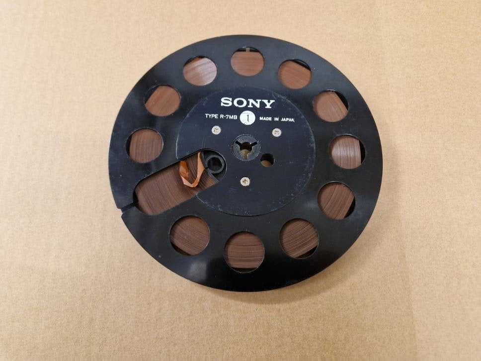 Sony 18cm spoel met band - Type R-7MB, Ophalen of Verzenden