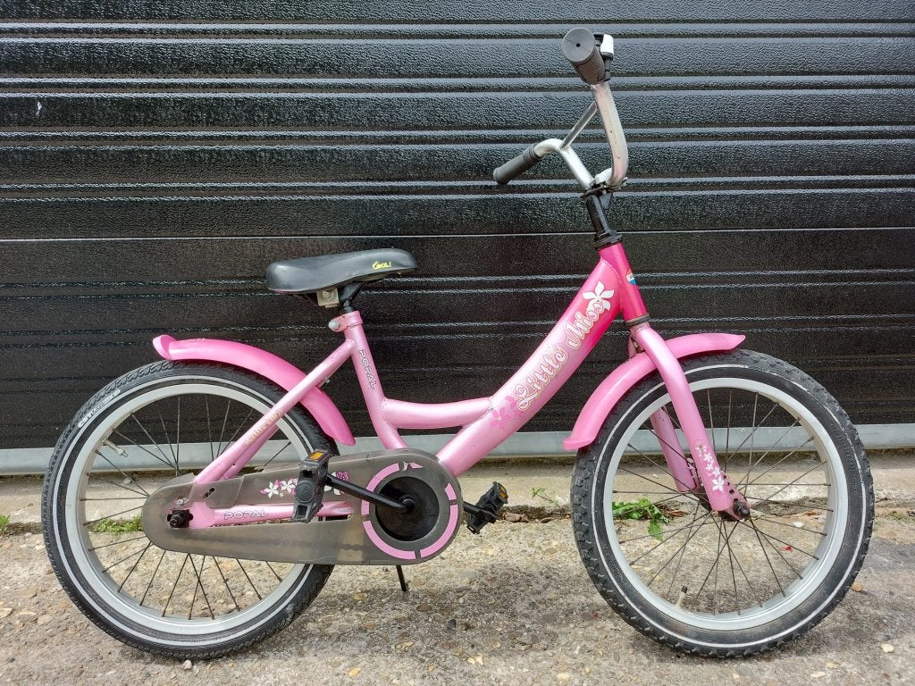 18 inch popal little miss meisjesfiets, Fietsen en Brommers, Fietsen | Kinderfietsjes, 16 tot 20 inch, Niet ingevuld, Popal, Niet ingevuld