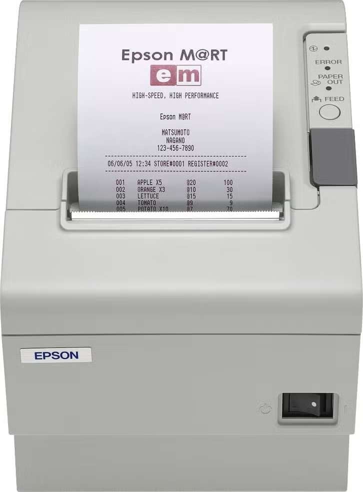 Epson TM-T88IV POS Kassa Bon Printer - M129H - Serieel - Wit