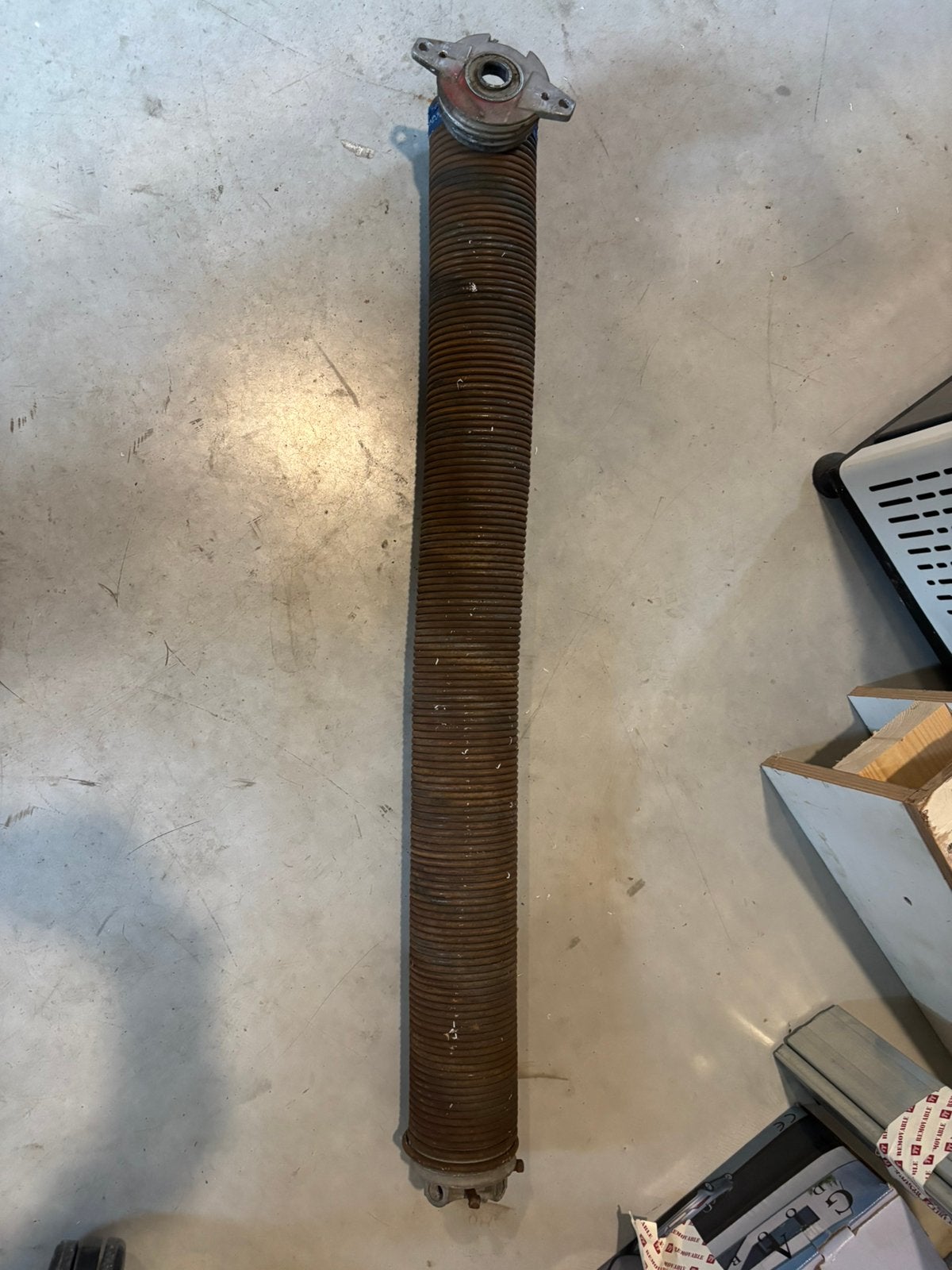 Torsie veer garagedeur, Ophalen, Garagedeur, Zo goed als nieuw, 120 cm of meer