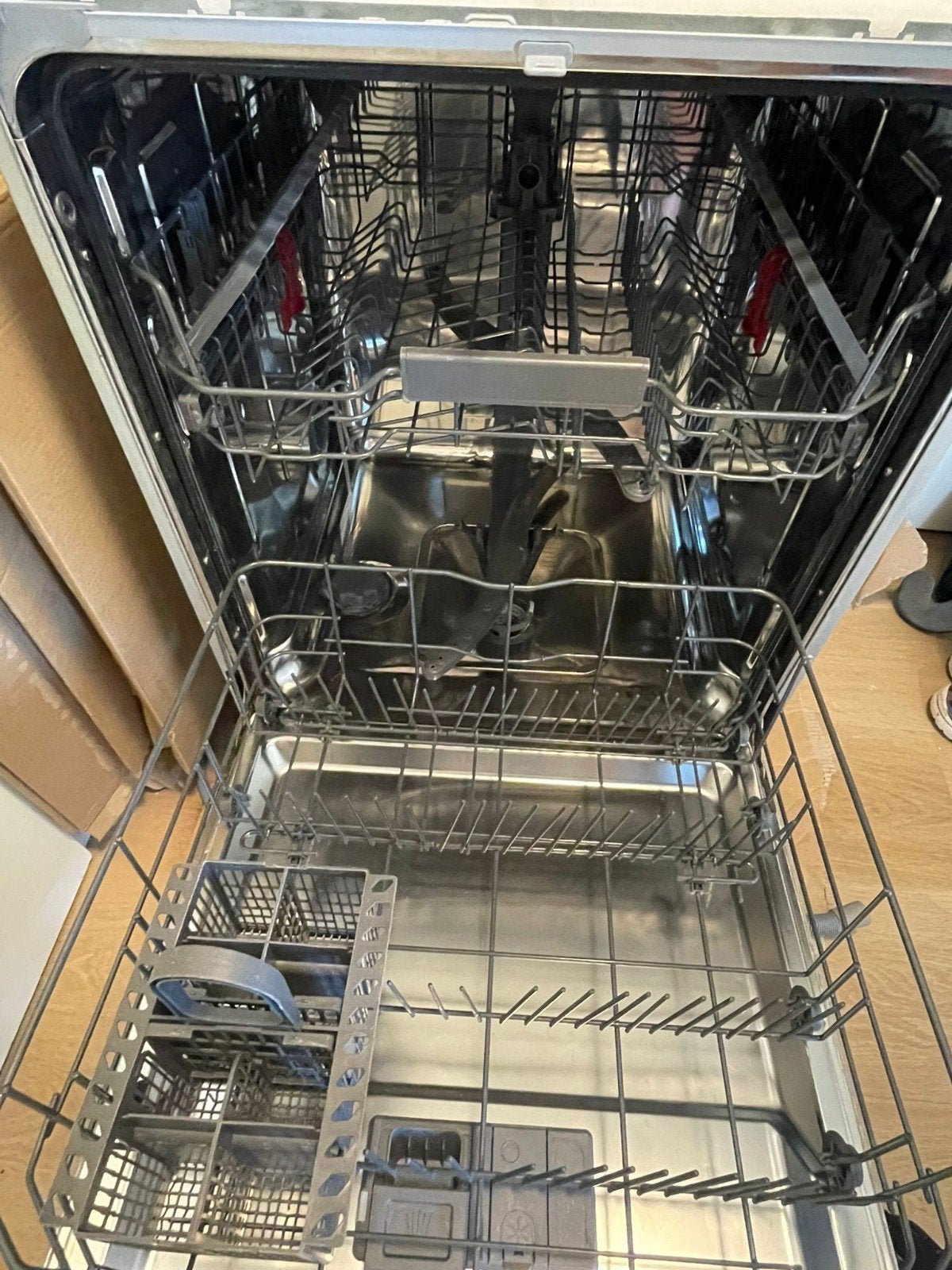 Whirlpool vol inbouw vaatwasser WKIC 3C26, Ophalen, Gebruikt, 60 cm of meer, Energieklasse A of zuiniger