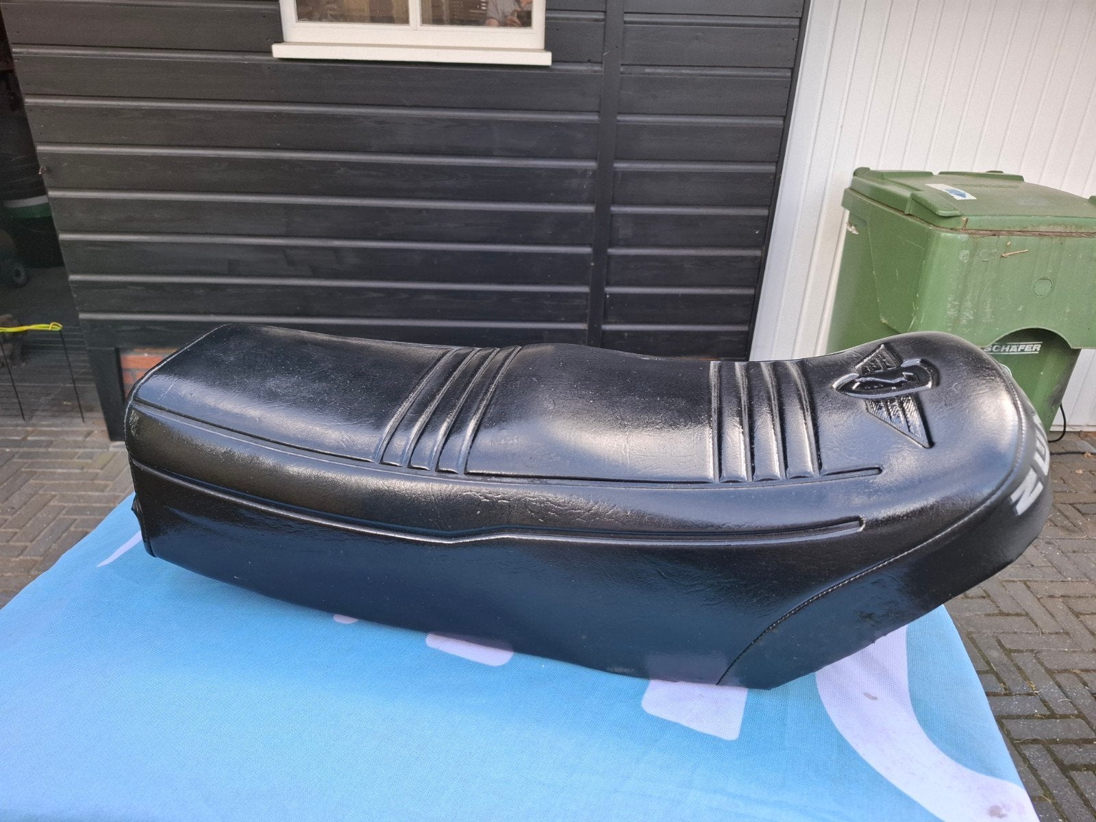 Zundapp buddyseat, Ophalen, Gebruikt, Zadel