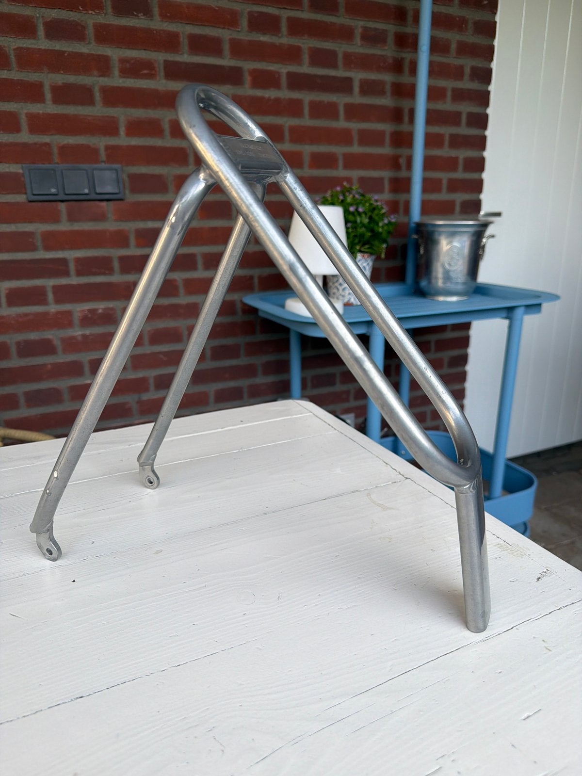 Veloretti achterdrager Ace zilver - Gebruikt, Ophalen of Verzenden, Gebruikt