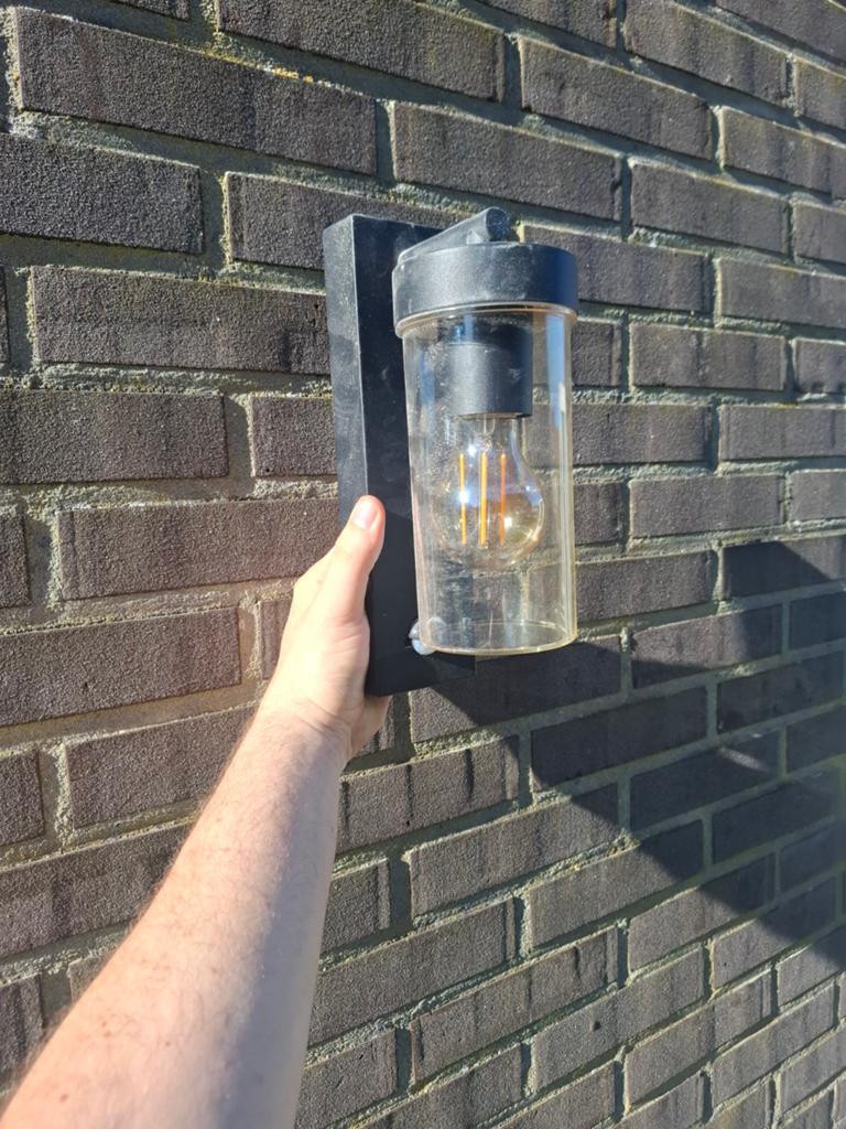 Buitenlamp met sensor - Modern design, Ophalen