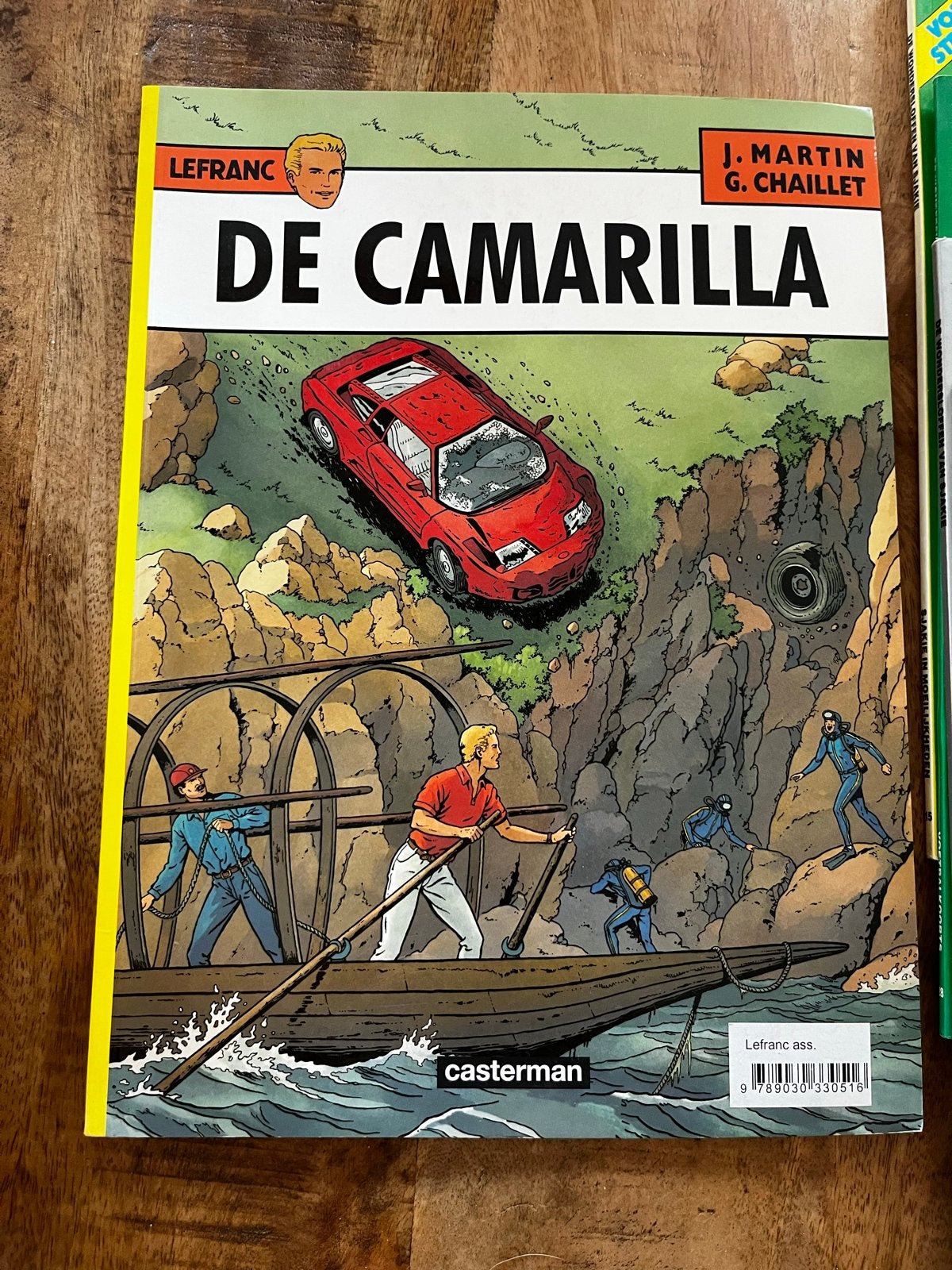 Lefranc - De Camarilla - Stripboek Casterman, Boeken, Stripboeken, Eén stripboek, Ophalen, Gelezen