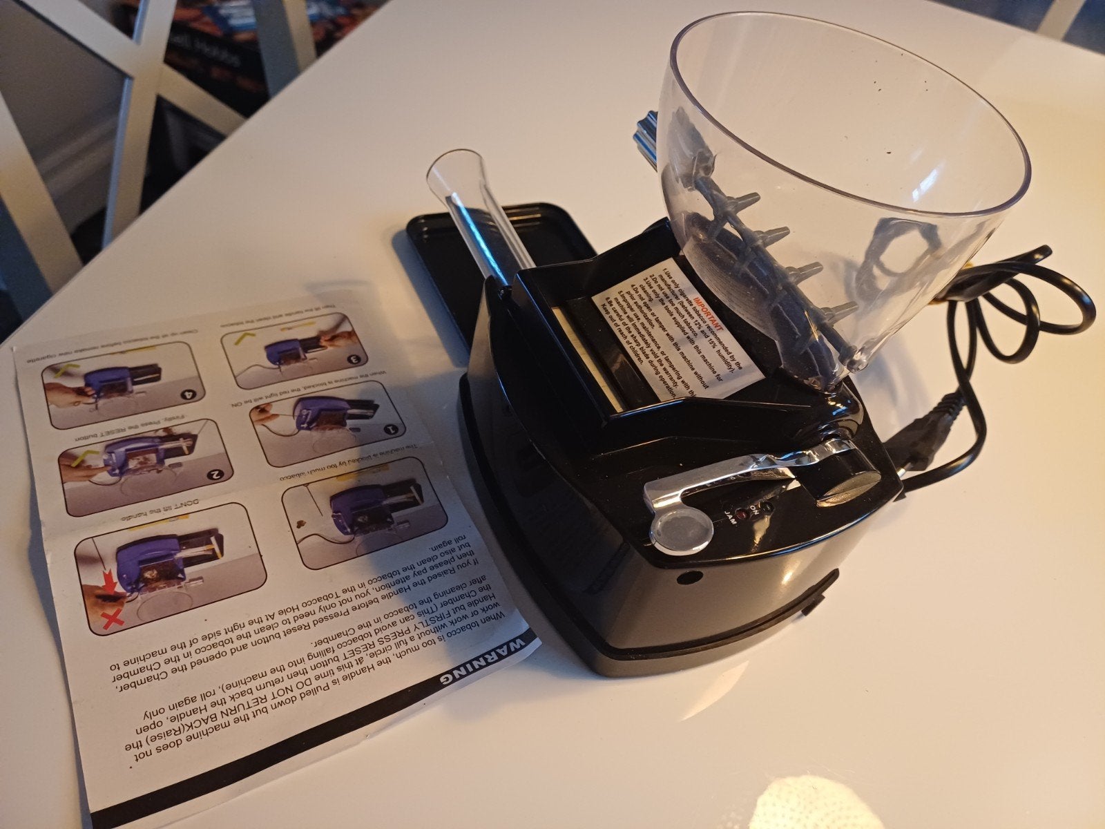 elektrische sigarettenmaker, Verzamelen, Ophalen, Gebruikt